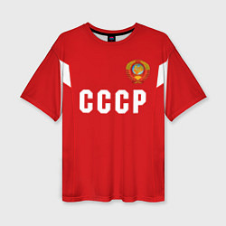 Футболка оверсайз женская Сборная СССР 1988, цвет: 3D-принт