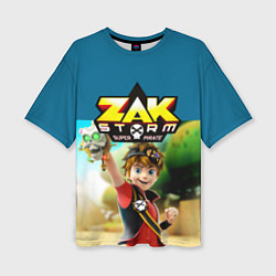 Женская футболка оверсайз Zak Storm