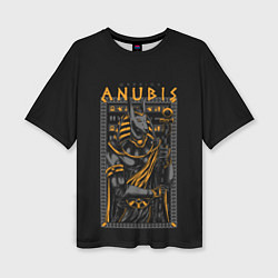 Женская футболка оверсайз Anubis