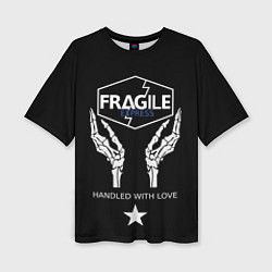 Женская футболка оверсайз Death Stranding: Fragile Express