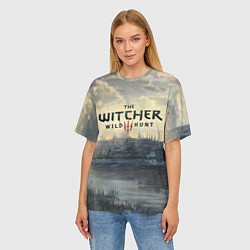 Футболка оверсайз женская The Witcher 3: Wild Hunt, цвет: 3D-принт — фото 2