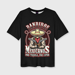 Женская футболка оверсайз Bandidos