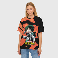Футболка оверсайз женская My Hero Academia, цвет: 3D-принт — фото 2