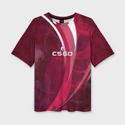 Женская футболка оверсайз Cs:go - Ruby 2022 Рубин