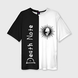 Женская футболка оверсайз Death Note 1