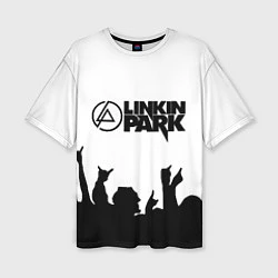 Футболка оверсайз женская LINKIN PARK, цвет: 3D-принт