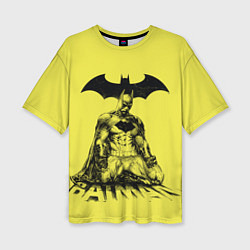Женская футболка оверсайз Batman