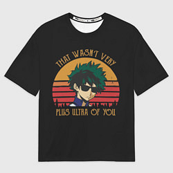 Футболка оверсайз женская Моя геройская академия, цвет: 3D-принт