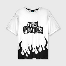 Футболка оверсайз женская Sex Pistols, цвет: 3D-принт