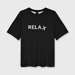 Женская футболка оверсайз Relax 1
