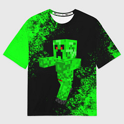 Футболка оверсайз женская MINECRAFT, цвет: 3D-принт