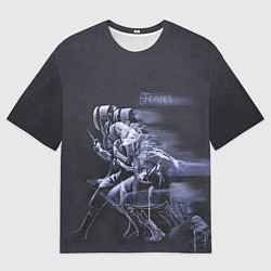 Футболка оверсайз женская Fencer, цвет: 3D-принт