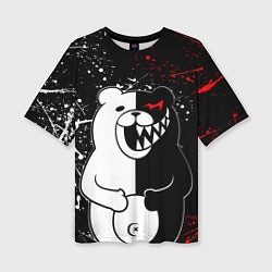 Женская футболка оверсайз MONOKUMA