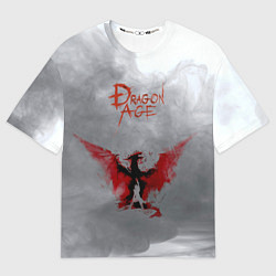 Футболка оверсайз женская Dragon Age, цвет: 3D-принт