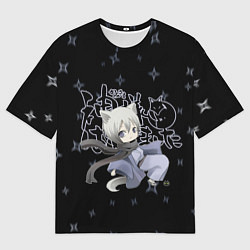 Футболка оверсайз женская ОЧЕНЬ ПРИЯТНО БОГ!, цвет: 3D-принт