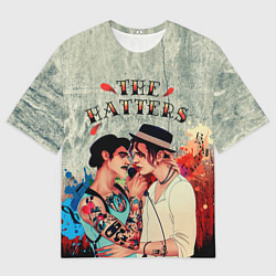 Футболка оверсайз женская THE HATTERS, цвет: 3D-принт