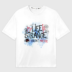 Женская футболка оверсайз LIFE IS STRANGE