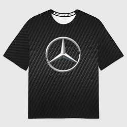 Футболка оверсайз женская MERCEDES, цвет: 3D-принт