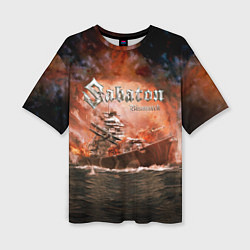 Футболка оверсайз женская Sabaton, цвет: 3D-принт