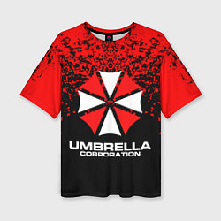Футболка оверсайз женская Umbrella Corporation, цвет: 3D-принт