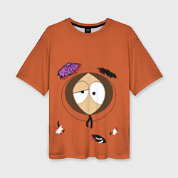 Женская футболка оверсайз South Park Dead Kenny