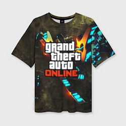 Женская футболка оверсайз GTA:Online