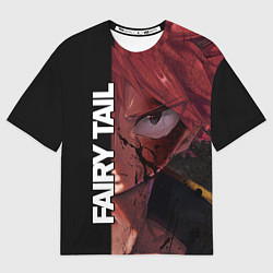 Футболка оверсайз женская FAIRY TAIL ХВОСТ ФЕИ, цвет: 3D-принт