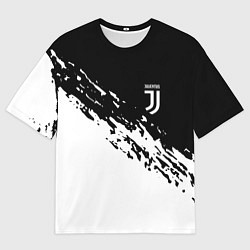 Футболка оверсайз женская JUVENTUS, цвет: 3D-принт