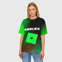 Футболка оверсайз женская ROBLOX РОБЛОКС, цвет: 3D-принт — фото 2