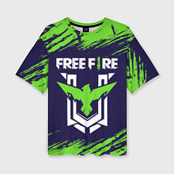 Женская футболка оверсайз FREE FIRE ФРИ ФАЕР