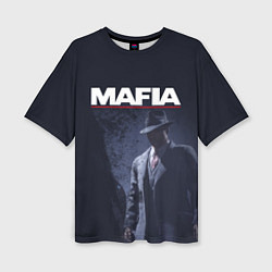 Женская футболка оверсайз Mafia