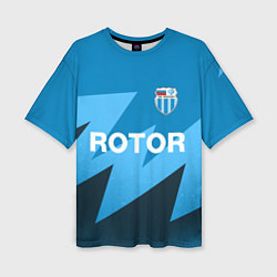 Футболка оверсайз женская РОТОР Волгоград, цвет: 3D-принт