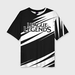 Женская футболка оверсайз League of Legends
