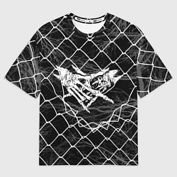 Футболка оверсайз женская Velial Squad, цвет: 3D-принт