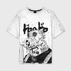 Женская футболка оверсайз DOROHEDORO