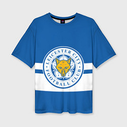 Женская футболка оверсайз LEICESTER CITY