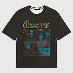 Футболка оверсайз женская The Doors, цвет: 3D-принт