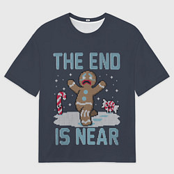 Футболка оверсайз женская Пряник, цвет: 3D-принт