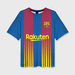 Женская футболка оверсайз FC Barcelona El Clasico La Liga 202122