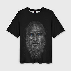 Женская футболка оверсайз Ragnar Lodbrok