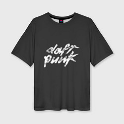 Футболка оверсайз женская Daft Punk, цвет: 3D-принт
