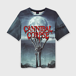 Женская футболка оверсайз CANNIBAL CORPSE