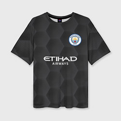 Женская футболка оверсайз Manchester City Home Goalkeeper 202122