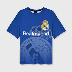 Женская футболка оверсайз REAL MADRID РЕАЛ МАДРИД