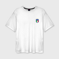 Футболка оверсайз женская Сборная Италии, цвет: 3D-принт