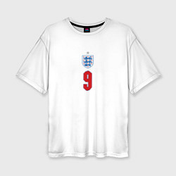 Женская футболка оверсайз Кейн форма Англия 20212022