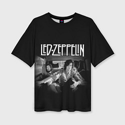 Футболка оверсайз женская Led Zeppelin, цвет: 3D-принт