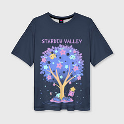 Женская футболка оверсайз Tree SV