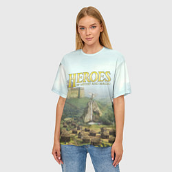 Футболка оверсайз женская Оплот Heroes of Might and Magic 3 Z, цвет: 3D-принт — фото 2