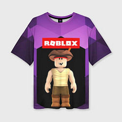 Женская футболка оверсайз ROBLOX РОБЛОКС Z